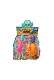 Ośmiornica squeeze 4 kolory mix