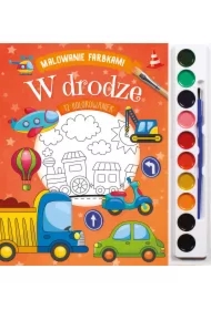 Malowanie farbkami. W drodze