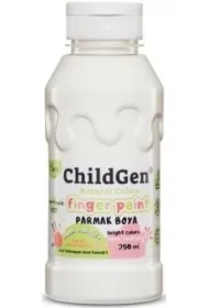 Farba do malowania palcami biała 350ml