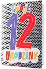 Karnet Urodziny 12