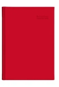 Kalendarz nauczyciela 2025/2026 B6 tygodniowy Vivella czerwony