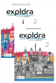 Explora 2. Curso de españ ol. Podręcznik + audio online i zeszyt ćwiczeń do języka hiszpańskiego