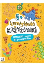 Łamigłówki i krzyżówki. Pomysłowe zadania dla przedszkolaków