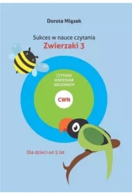 Sukces w nauce czytania. Zwierzaki 3 +CD