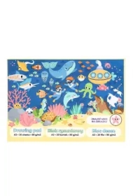 Blok rysunkowy A3/20K 90g Głębiny