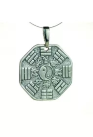 Amulet Bagua, oksydowany