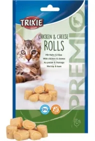 Premio Chicken & Cheese Roll, przysmak, dla kota, kurczak i ser