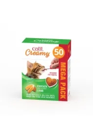 Creamy Megapack, przysmak, dla kota, kurczak z jagnięciną