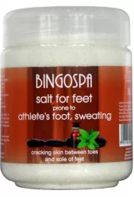 Sól do stóp na grzybicę i pocenie stóp