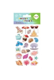 Naklejki 3D Puffy Sea 10x20cm HAPPY COLOR