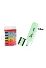 Zakreślacz fluorescencyjny pastel 6 szt