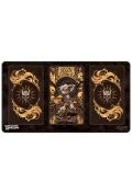 Ultra Pro: Dungeons & Dragons - The Deck of Many Things - Black Stitched Playmat - Alternative Cover