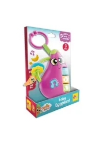 Grzechotka interaktywna Bakłażan