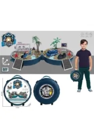 Zestaw pojazdów policyjnych