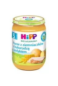Puree z ziemniaczków z kukurydzą i indykiem po 5. miesiącu