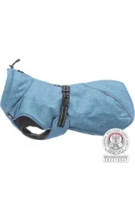 Riom, płaszczyk zimowy, dla psa, niebieski, S: 40 cm