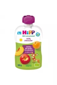 Mus owocowy po 6. miesiącu jabłka-mirabelki-brzoskwinie