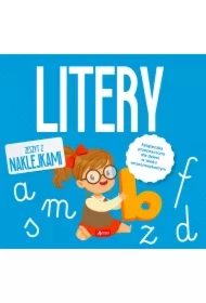 Litery. Zeszyt z naklejkami