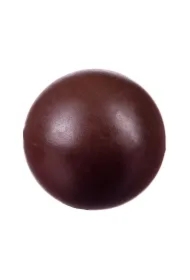 Piłka pełna M kawowa 6, 5cm