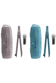 Cyrkiel z rysikami w etui Academy mix