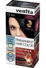 Plex Protection System 1.0 Black Farba do włosów z systemem ochrony koloru