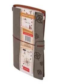 Organizer podróżnika 2026 B6 szary