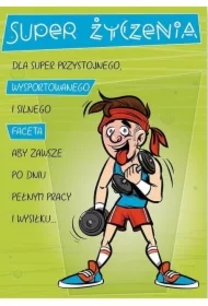 Karnet Comic B6 + koperta. Wzór nr 22