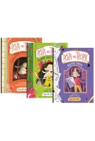 Pakiet Róża na tropie.  Tomy 1-3: Zagadka ekspresu polarnego, Poszukiwanie Lirogłosa Srebrzystego, Gazetowy sabotaż