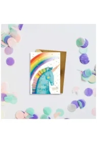 Karnet mini B8 Jednorożec z gwiazdą