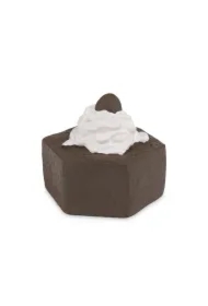 Zabawka, dla psa, babeczka czekoladowa, lateksowa, 8 cm