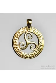 Koło runiczne z Triskelem