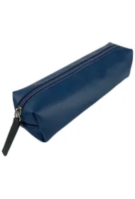 Piórnik szkolny młodzieżowy prostokąt kostka Dark Blue