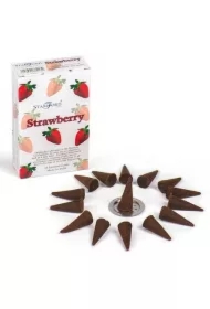 Kadzidełka stożkowe Stamford Strawberry, Truskawka