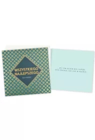 Karnet Wszytskiego najlepszego (męskie)