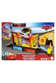 Cars. Myjnia samochodowa + autko ze zmianą koloru