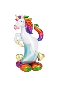 Balon foliowy AirLoonz jednorożec 83x139cm