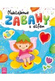 Naklejkowe zabawy z elfem. Odklejam i naklejam