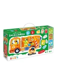 Moto puzzle Śmieciarka 2+, 3+