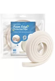 Piankowa taśma zabezpieczająca ostre krawędzie mebli L-kształt ecru