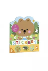 Książeczka do wyklejania z naklejkami Las