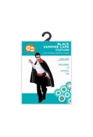 Strój peleryna wampira czarna rozmiar uniwersalny