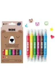 Mazaki jumbo ze stempelkami 6 szt Bebe Friend