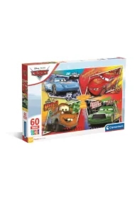 Puzzle 60 el. Maxi SuperColor. Cars