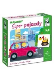 Memory. Super pojazdy. Kapitan Nauka