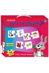 Puzzle edukacyjne 50 el. Czyj to obiadek?