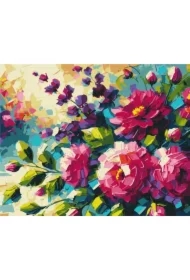Malowanie po numerach - Kwiaty Lata