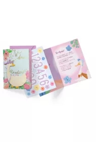 Karnet B6 Urodziny dziecięce (wymienne cyfry)