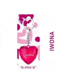 Brelok Serce Iwona