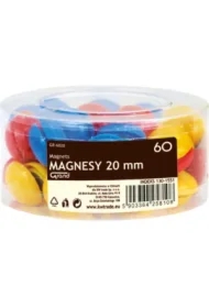 Magnesy 20mm tuba 60 szt GRAND