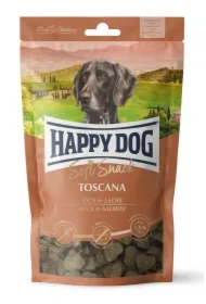 Soft Snack Toscana, przysmak dla psów dorosłych, kaczka i łosoś, saszetka